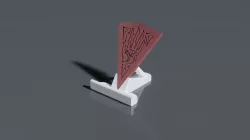 Elder Scrolls Morrowind Smartphone Stand 3D print model