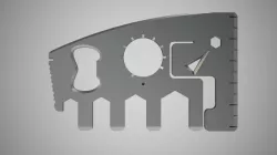 Elephant Multi Tool 3D print model