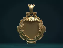 Empty Pendant II 3D print model