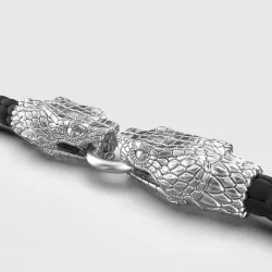 End pieces for bracelets Snake 3 mm 3D print model