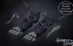 Final Fantasy XIV - Drachen Armor - Arm 3D print model