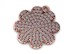 Flower Necklace 3D print model
