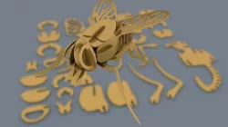 FLY MOSCA 3D print model
