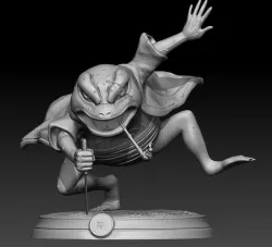 GAMABUNTA NARUTO 3D print model