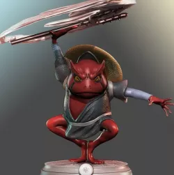 GAMAKEN NARUTO 3D print model