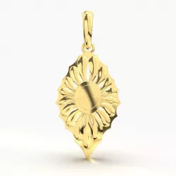 Garva Gold Pendant 3D print model