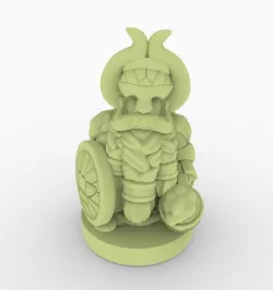 Gnome 3D print model