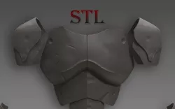 Goblin Slayer Armor Helmet not included  3D Digital file STL 3D print model
