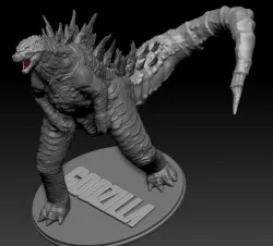 Godzilla - 20cm 3D print model