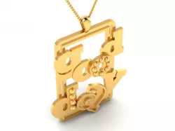 Good day pendant 3dm render detail 3D print model