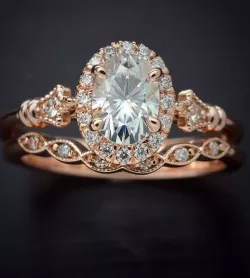 Halo diamond ring 3D print model