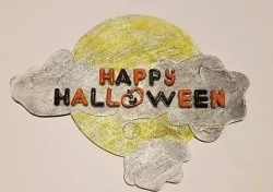 Happy Halloween Sign 3D print model