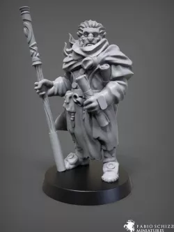 Hobgoblin Wizard 3D print model