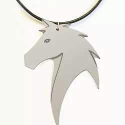 HORSE HEAD NECK CHAIN  3D print model