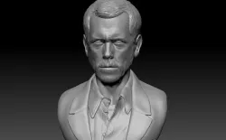 House MD bust 3D print model
