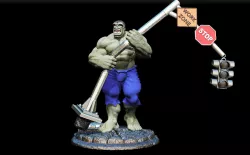 hulk Gray 3D print model