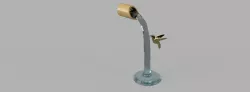 Hummingbird drinking from  bambu fountain 3D print model