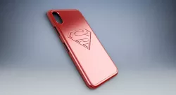 Iphone X case With Superman Logo 3D print model