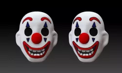 Joker 2019 Mask Joaquin Phoenix 3D Print  3D print model