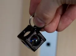 Keychains with marble