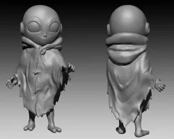 Kid Jiren 3D print model