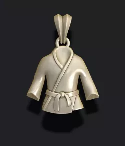 Kimono pendant 3D print model