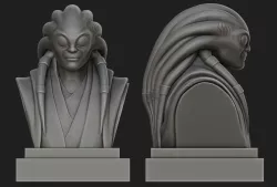 Kit Fisto jedi master 3D print model