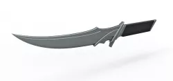 Klingon dagger from the movie Star Trek Into Darkness 2013 3D print model