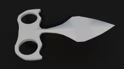 Knife Knuckle 3D print model