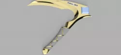 LEAGUE OF LEGENDS AKALI SICKLE KDA 3D print model