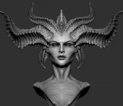 Lilith Diablo 3D print model