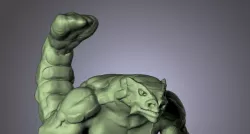 LIZARD MAN ANKILOSAURUS 3D print model
