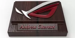 Logo - asus 3D print model