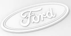 logos - f-ord 3D print model