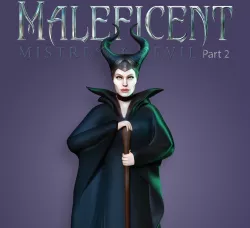 Maleficent 2 - Fan art 3D print model