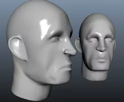 Mannequin Head 3D print model