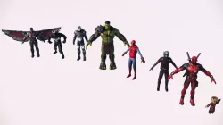 Marvel 3d print model 3D print model