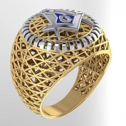 Masonic ring  3D print model