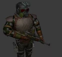 Metro Exodus soldier  3D print model