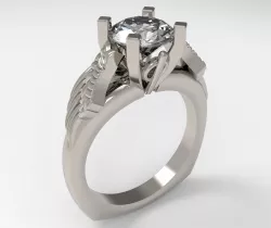 Model 163 Ring 3D print model
