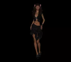 Model 2 girl 3D print model