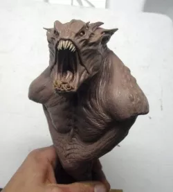 Monster Bust 3D print model