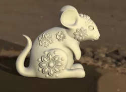 mouse 3D print model