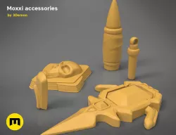Moxxi accessories - Borderlands 3D print model