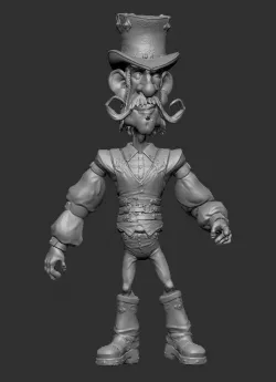 Mr Punk 3D print model