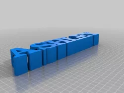 My Customized TEXT pencil holder