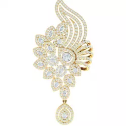 New Fancy Diomand Earring  3D print model