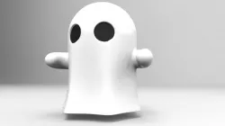 Nurbs Ghost 3D Print 3D print model
