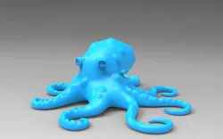Octopus 3D print model