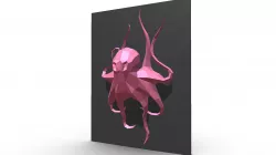 Octopus figure 3D print model